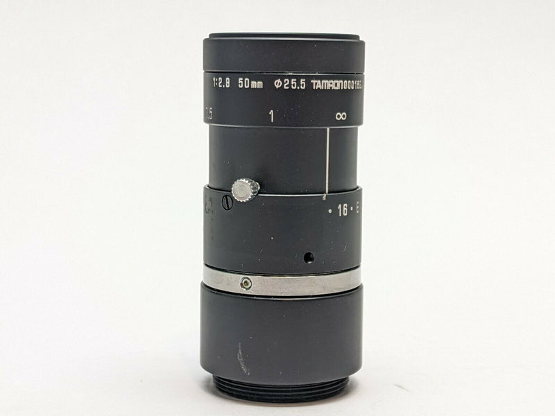 Tamron 1:2.8 50mm 25.5 Machine Vision Camera Lens C-Mount w/ Extension - Maverick Industrial Sales
