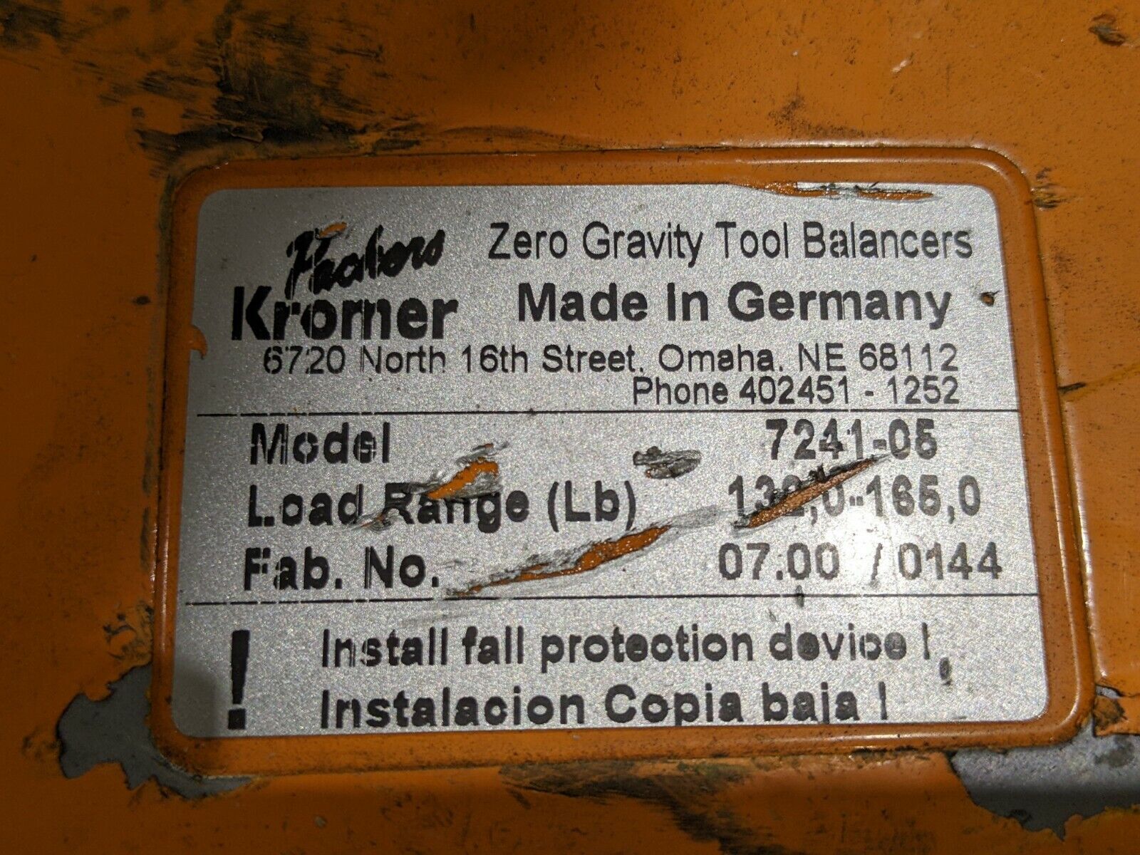 Packers Kromer 7241-4, 7241-6, 7241-3, 7241-5 Tool Balancer LOT OF 16 - Maverick Industrial Sales