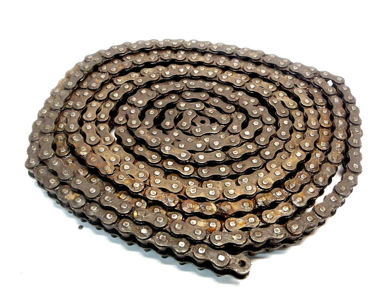 Double Roller Chain 1-1/4" Inch Wide 16mm Pitch Approx 18 Foot - Maverick Industrial Sales