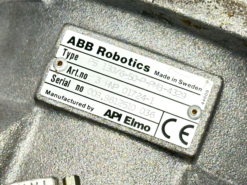 ABB Robotics 3HNP01724-1 Servo Motor PS 130/6-50-P-PMB-4329 - Maverick Industrial Sales