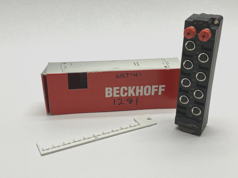 Beckhoff EPP2338-0001 EtherCat P Box, 8-Channel Digital I/O - Maverick Industrial Sales