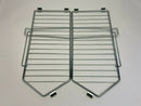 Nexel 832CP209 Chrome Side Panel SET for Stackable Wire Bin System - Maverick Industrial Sales