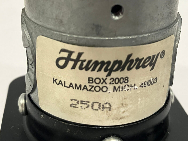 Humphrey 250A Air-Piloted Valve w/ Mounting Base - Maverick Industrial Sales