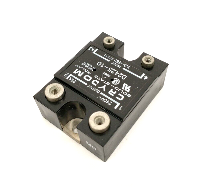 Crydom D2425-10 Solid State Relay SPST-NO 240VAC 25A - Maverick Industrial Sales