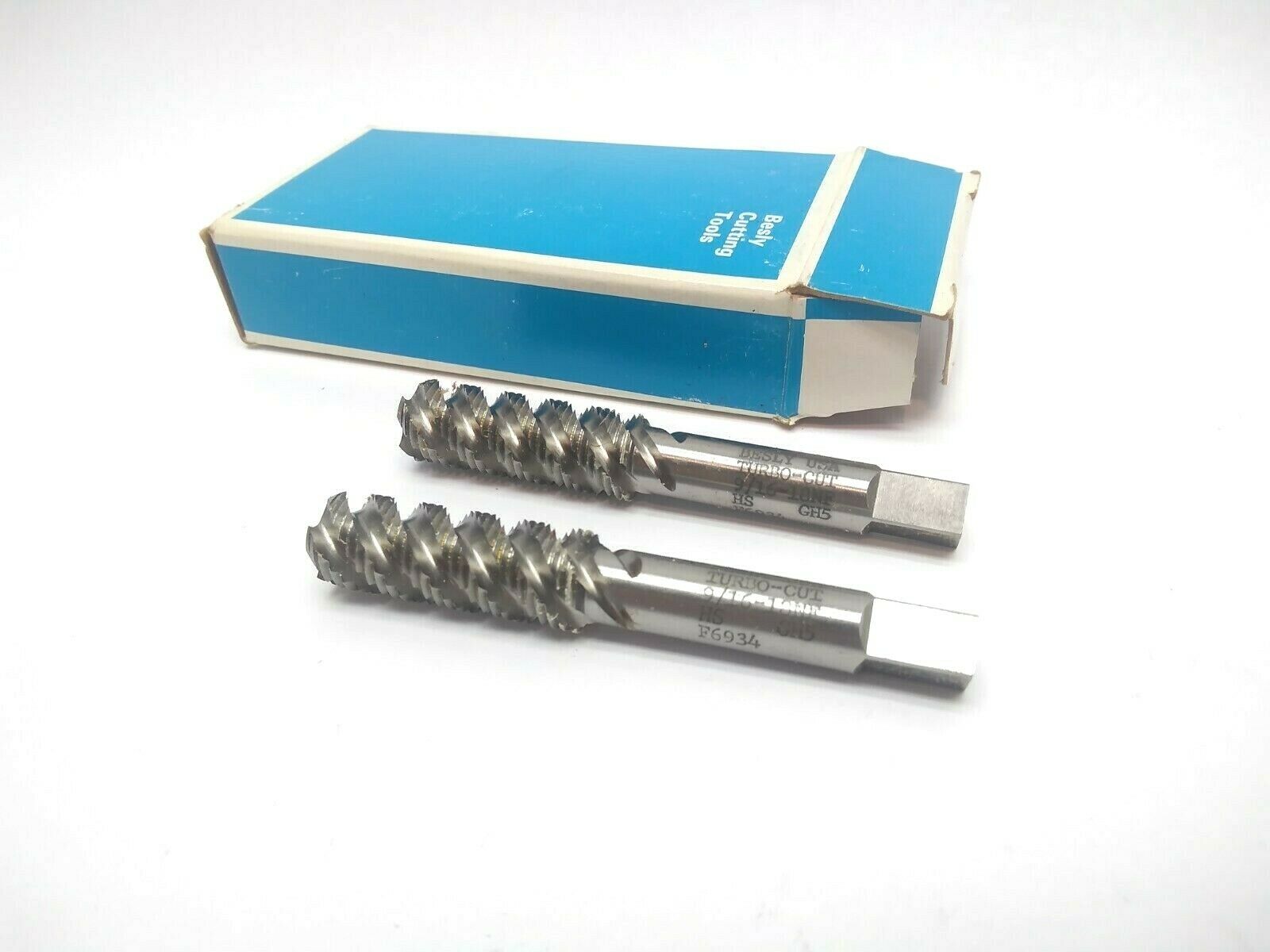 Besly Cutting Tools 17091 9/16-18 NF 4 FL HS GH5 BOTT F4231 Turbo Cut Box OF 2 - Maverick Industrial Sales