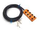Lumberg ASB 8 LED-5/4 8-Port Actuator Sensor Box 3m - Maverick Industrial Sales