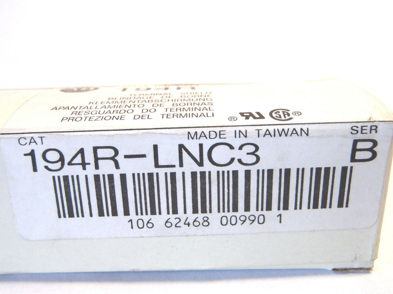 Allen Bradley 194R-LNC3 Ser. B Terminal Shield LOT OF 2 - Maverick Industrial Sales