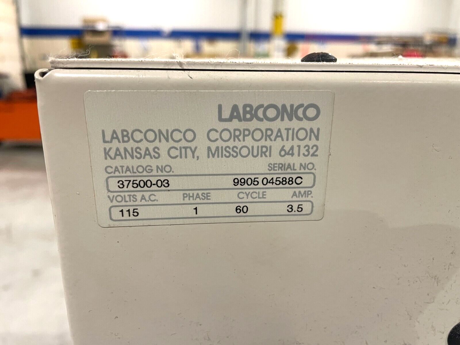 Labconco 37500-03 Purifier Total Exhaust Clean Bench, Laboratory Hood, 35x23x21" - Maverick Industrial Sales
