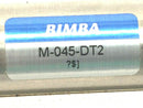 Bimba M-045-DT2 Original Line Cylinder With T2 Switch Track 5" Stroke 3/4" Bore - Maverick Industrial Sales