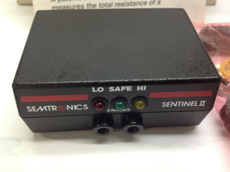 Semtronics EN436S Sentinel II Resistive Wrist Strap Monitoring System - Maverick Industrial Sales