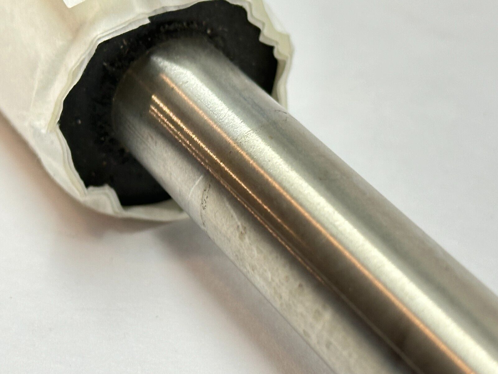 PRC087M133 Conveyor Roller 20-1/2" Roller 8" / 10-1/4" Shafts 3/4" Dia 38-3/4" L - Maverick Industrial Sales