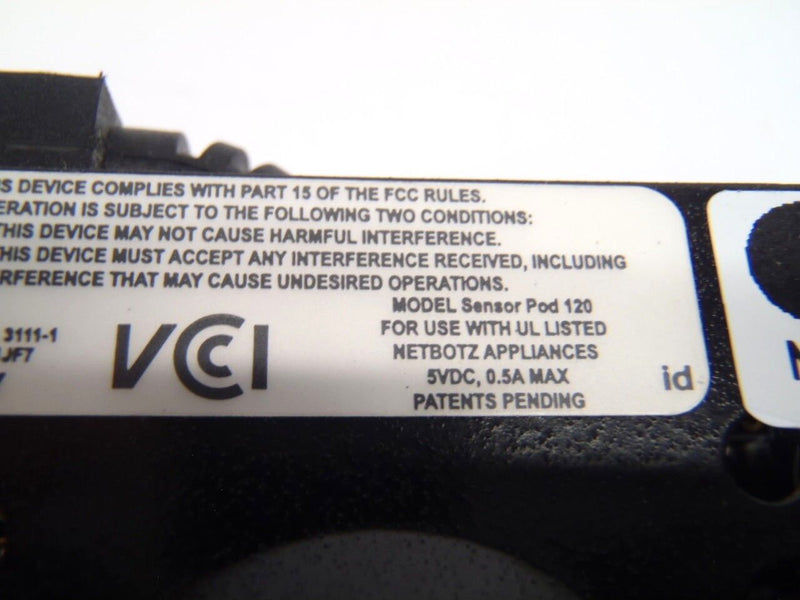 NetBotz 500 Monitoring Unit w/ Camera Pod 120 & Sensor Pod 120 - Maverick Industrial Sales