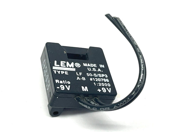 LEM LF 50-S/SP3 Current Module A-B #120706 - Maverick Industrial Sales