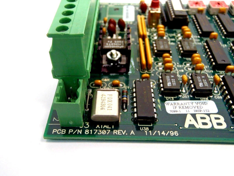 ABB Encoder Simulator Board, 816-080 Rev. H, 817307 Rev. A, PCB Module S/N 0268 - Maverick Industrial Sales