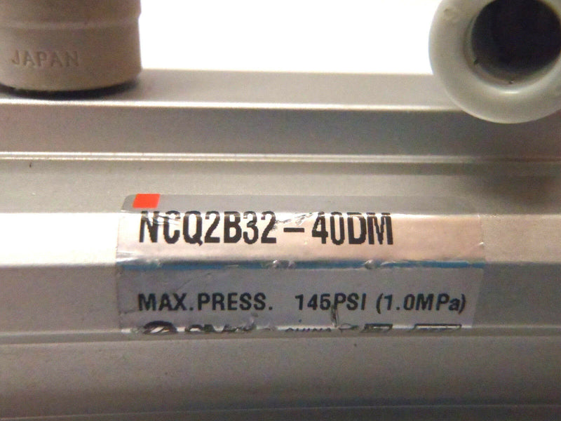 SMC NCQ2B32-40DM 145 PSI MAX Compact Cylinder NPT - Maverick Industrial Sales