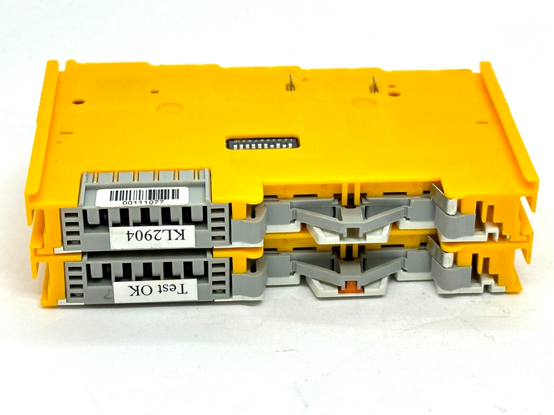 Beckhoff KL2904 Safety Bus Terminal 4-Channel Digital Output 0.5A 24VDC DAMAGED - Maverick Industrial Sales