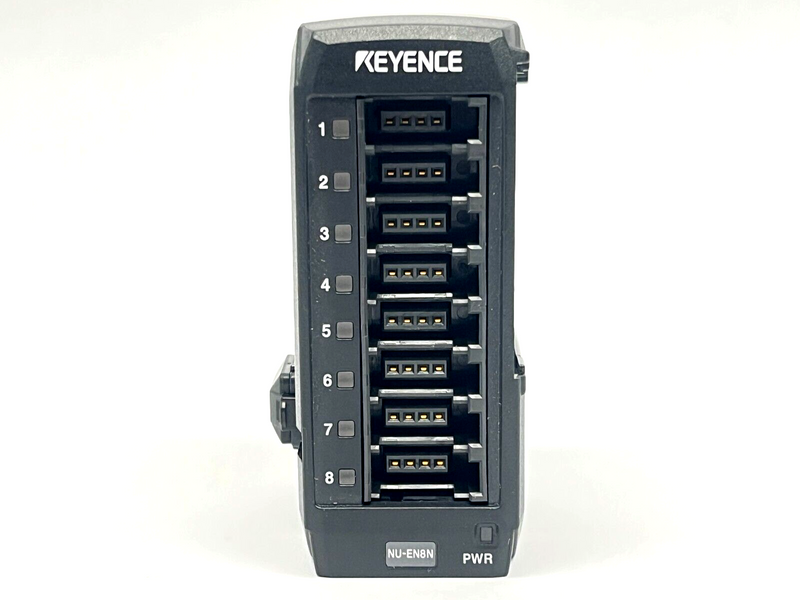 Keyence NU-EN8N e-CON Input Unit 8-Port - Maverick Industrial Sales