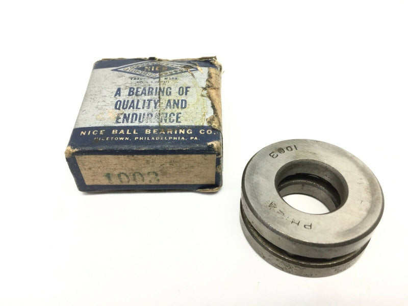 Nice 1003 Thrust Ball Bearing - Maverick Industrial Sales