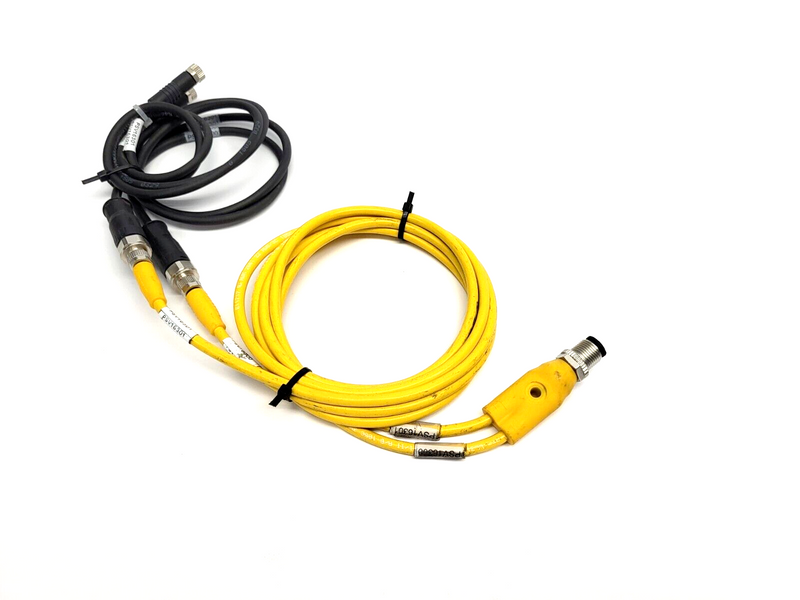 Balluff BCC M414-M313-M313-U2012-020 Splitter Cable M8 to M12 W/ CONEC Cable - Maverick Industrial Sales