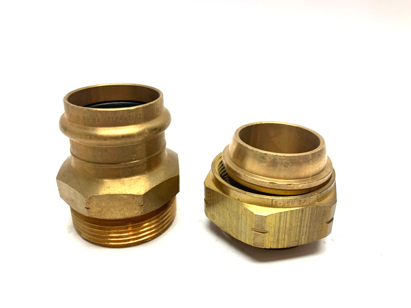 Viega 79140 ProPress Brass Union 1-1/4" x 1-1/2" - Maverick Industrial Sales