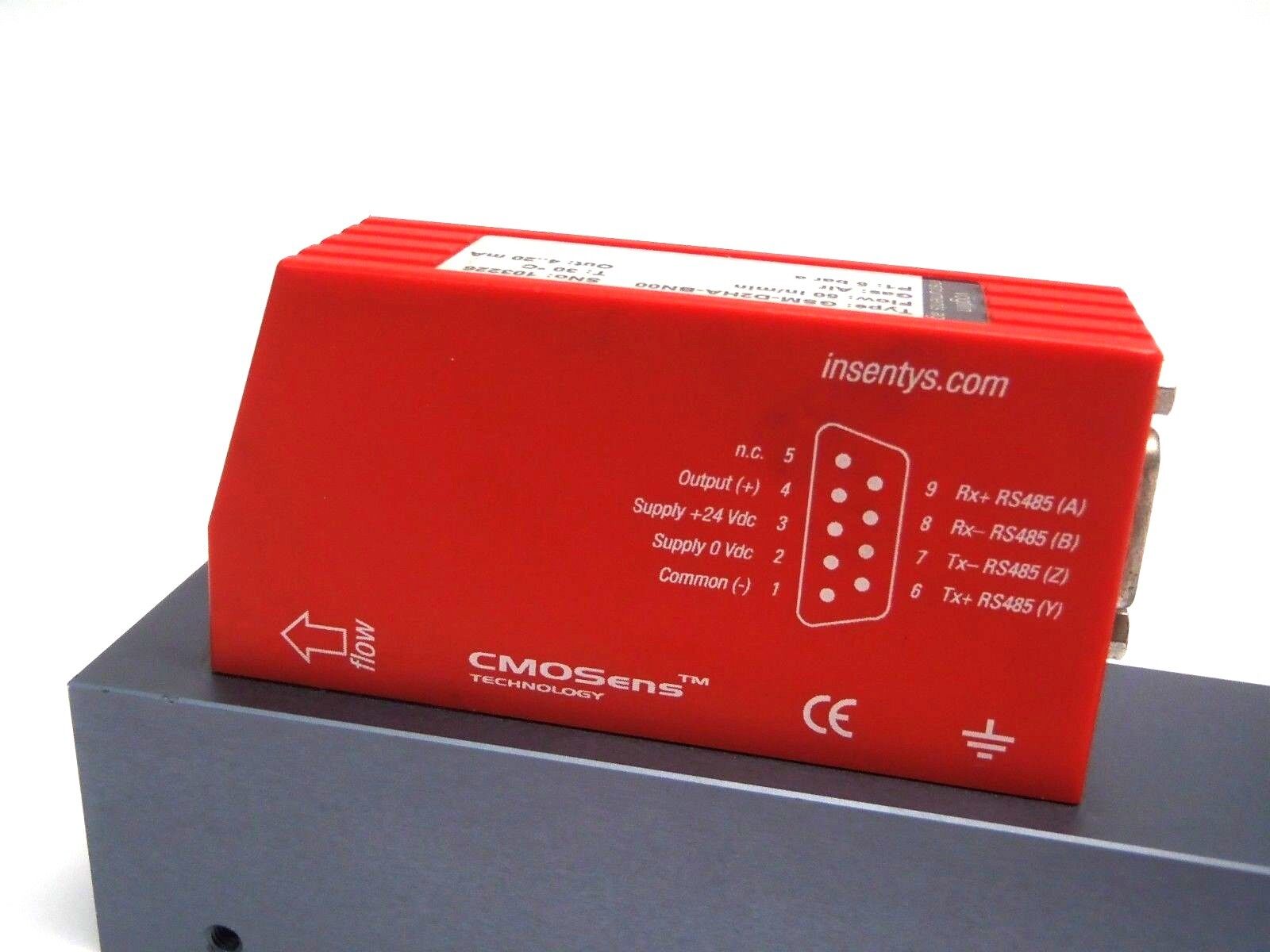 Vogtlin GSM-D2HA-BN00 Red-Y for Gasflow 50in/Min Smart Air Valve 5 Bar A 4..20mA - Maverick Industrial Sales