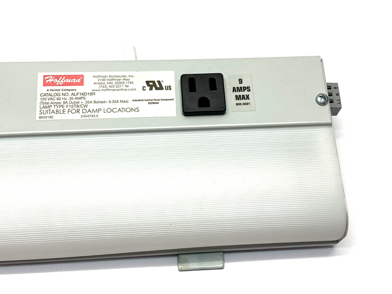 Hoffman ALF16D18R NVent Fluorescent Light Fixture For Enclosures 120VAC 60Hz - Maverick Industrial Sales