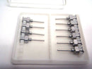 Lot of (10) Unbranded 16 Gauge x 13mm Metal Fluid Dispensing Needles - Maverick Industrial Sales