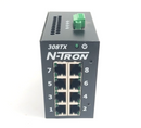 Red Lion 308TX N-Tron 8-Port Industrial Ethernet Switch 10/100BaseTX RJ45 - Maverick Industrial Sales