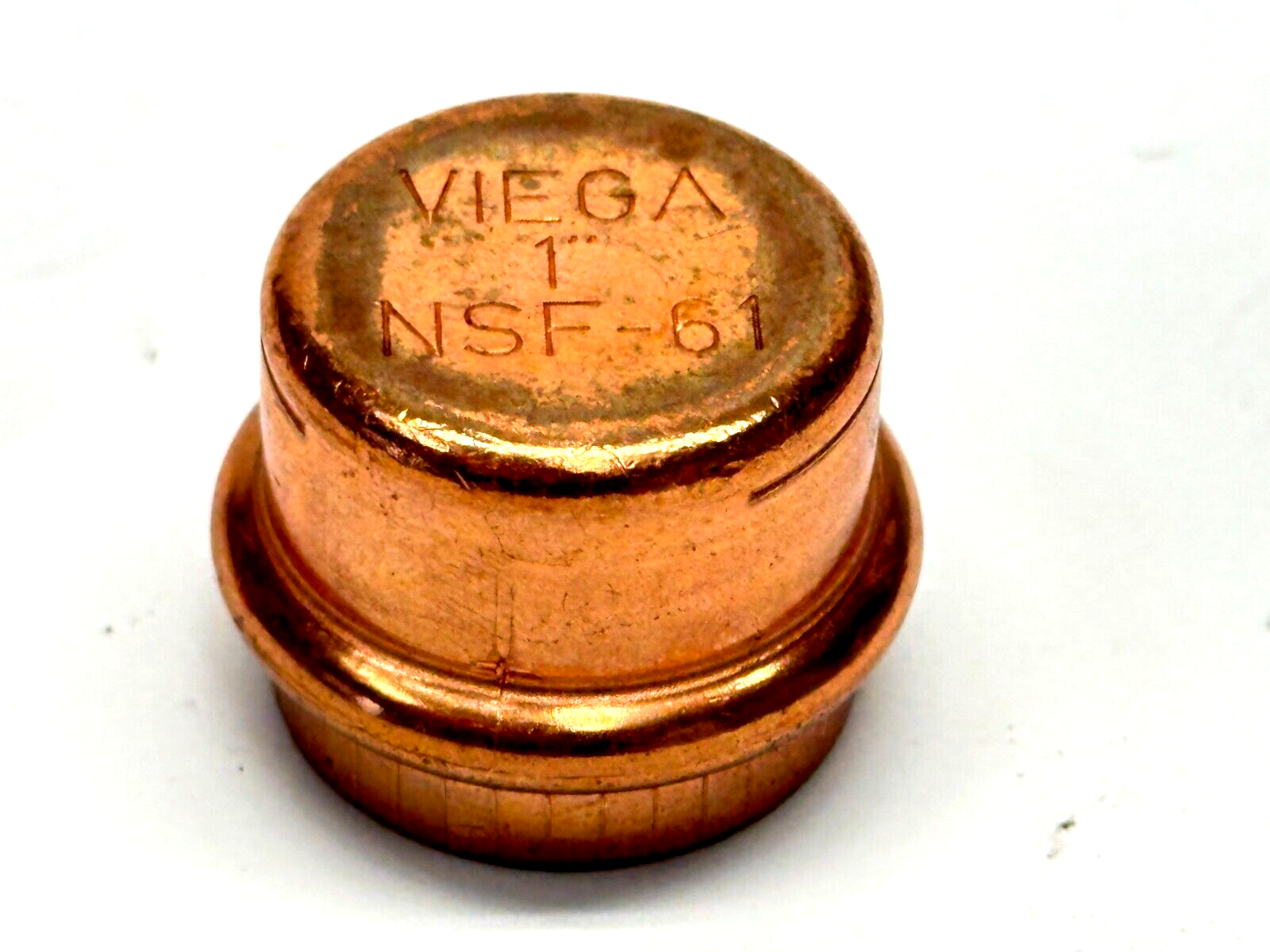 Viega 77722 ProPress Cap 1" Copper - Maverick Industrial Sales