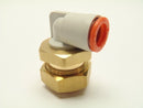 SMC KQ2LE11-00A Male Bulkhead Elbow Fitting 3/8" Inch Hose - Maverick Industrial Sales