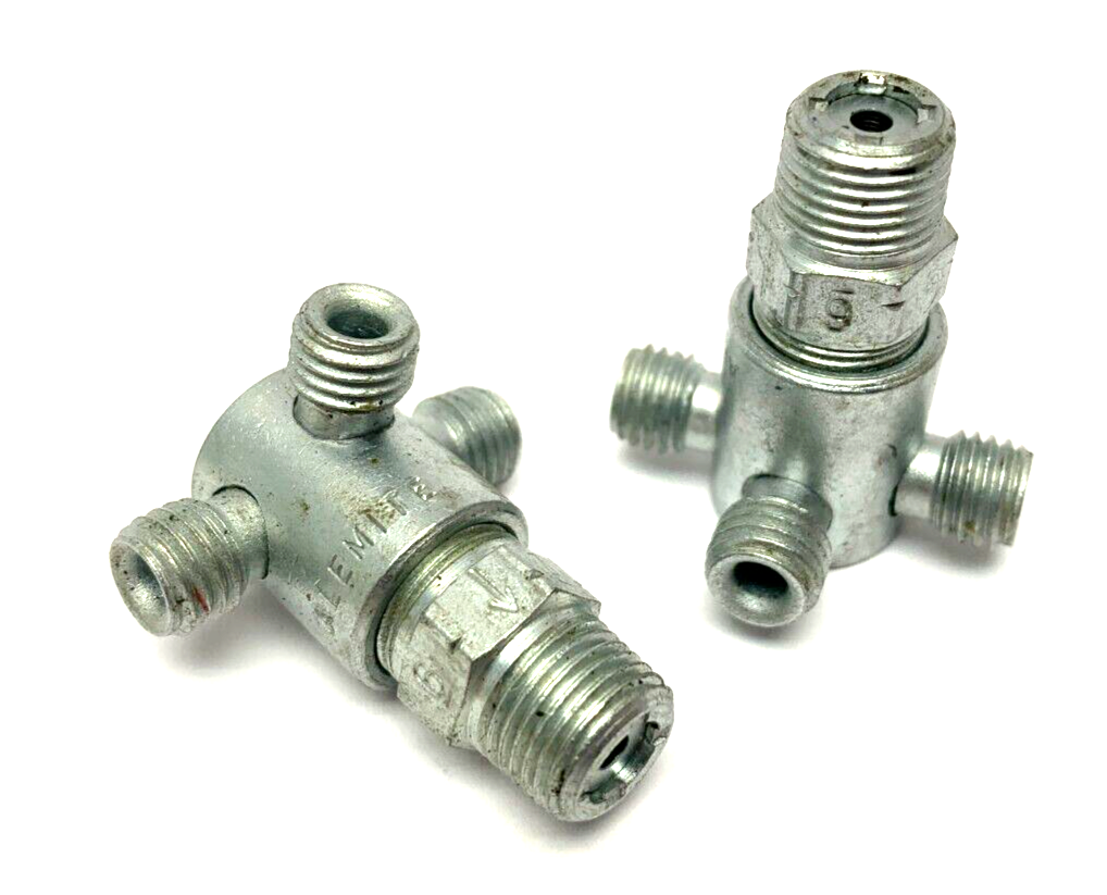 Alemite Accumite 7381703-6 Lube Dispenser Nozzle Assembly LOT OF 2 - Maverick Industrial Sales