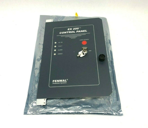 Fenwal Protection Systems EX 200 Control Panel Front Cover w/ Key, 32-196375-002 - Maverick Industrial Sales