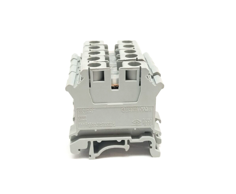 Phoenix Contact Typ UK 6 N Feed Through Terminal Block 3004524 LOT OF 5 - Maverick Industrial Sales