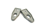 Lot of 2 1/2" Clamp Backs for Conduit Straps Zinc Plated - Maverick Industrial Sales