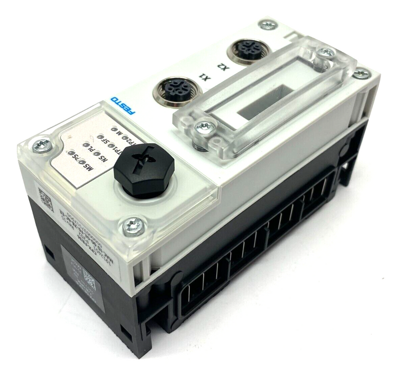 Festo CPX-FB36 EtherNet/IP Modbus Bus Node 1912451 w/ CPX-GE-EV-S-7/8-5POL Base - Maverick Industrial Sales