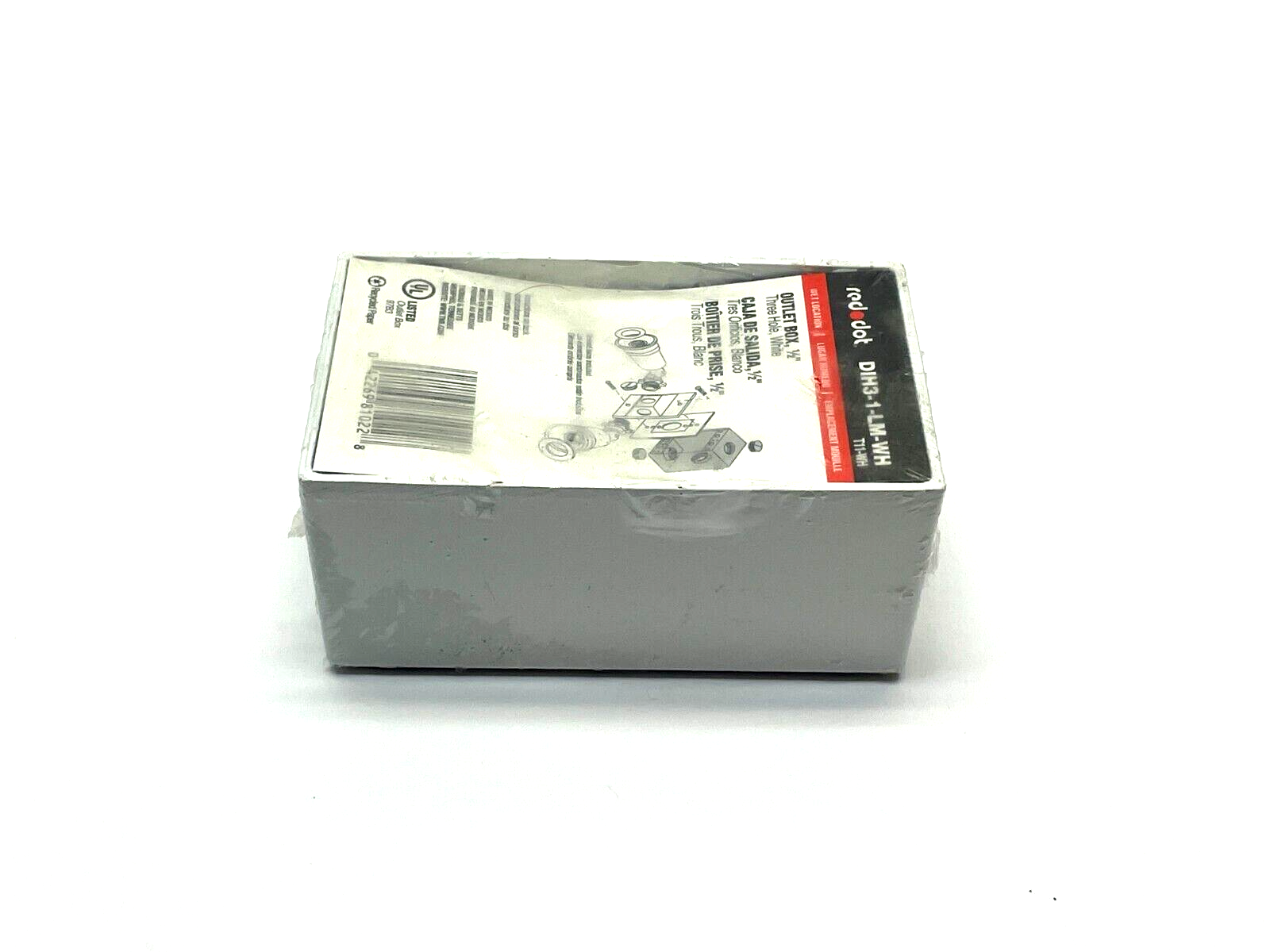 Red Dot DIH3-1-LM-WH Electrical Box Weather Proof - Maverick Industrial Sales