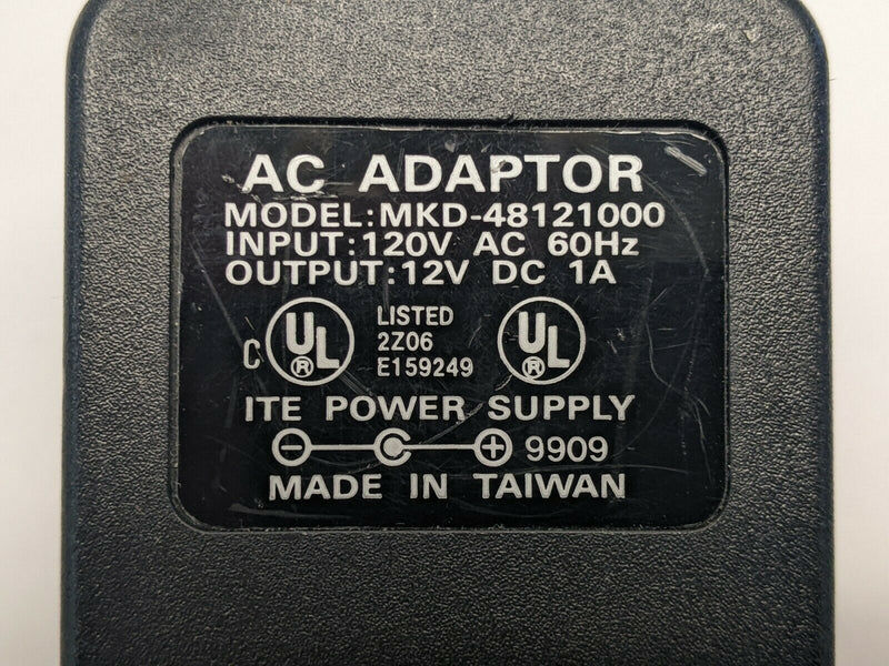 MKD-48121000 ITE Power Supply AC Adaptor 120V AC, 12V DC LOT OF 2 - Maverick Industrial Sales