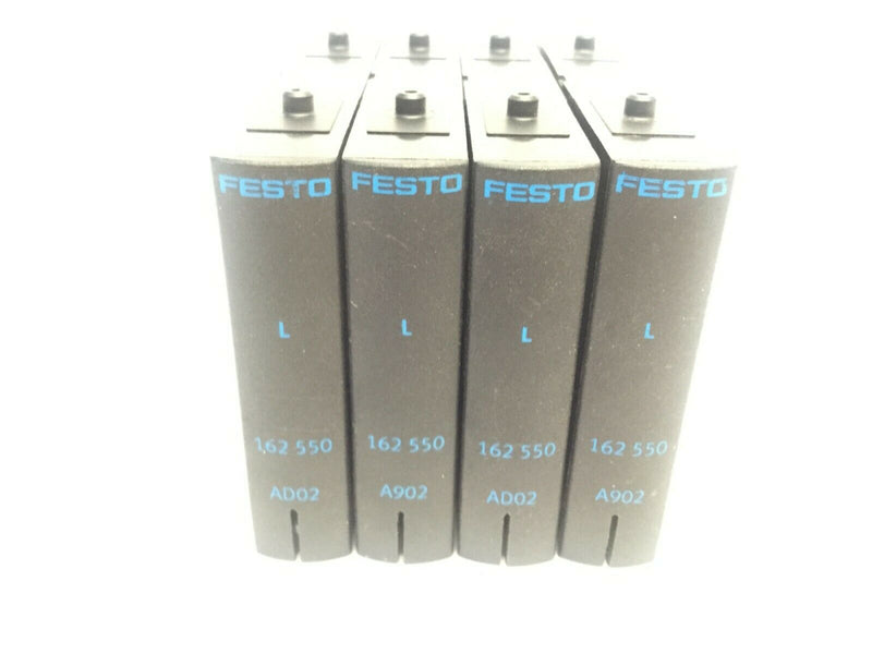 Lot of (4) Festo 162550 Blanking Plates - Maverick Industrial Sales