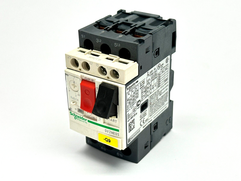 Schneider Electric GV2ME05 Motor Circuit Breaker 0.63-1A 3P - Maverick Industrial Sales