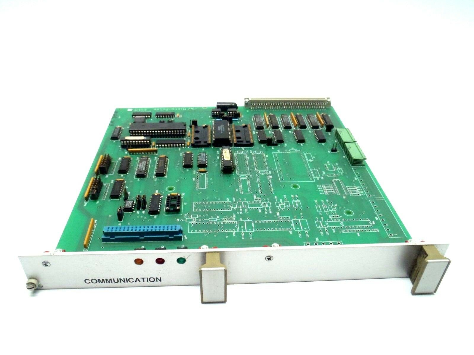 Micro-Poise E347FB Communication PCB Board Card w/ Faceplate - Maverick Industrial Sales