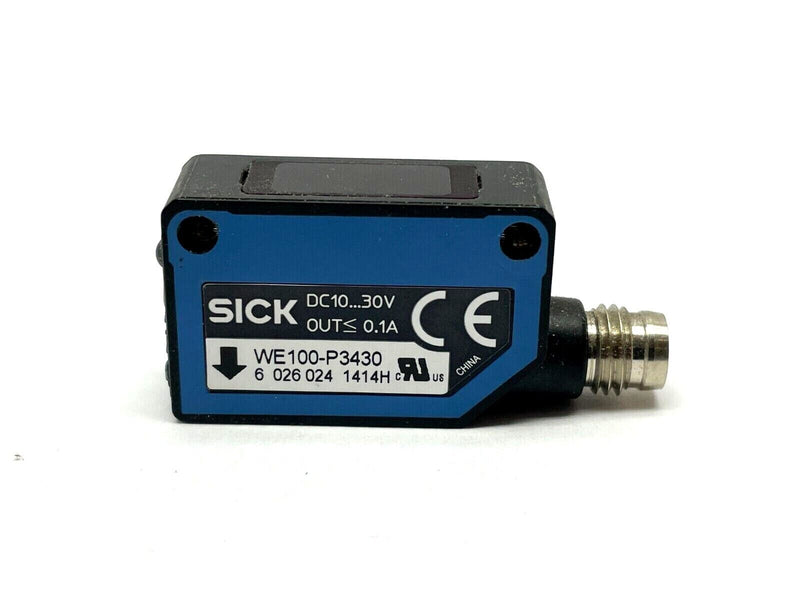 SICK WE100-P3430 Photoelectric Sensor 6026024 - Maverick Industrial Sales