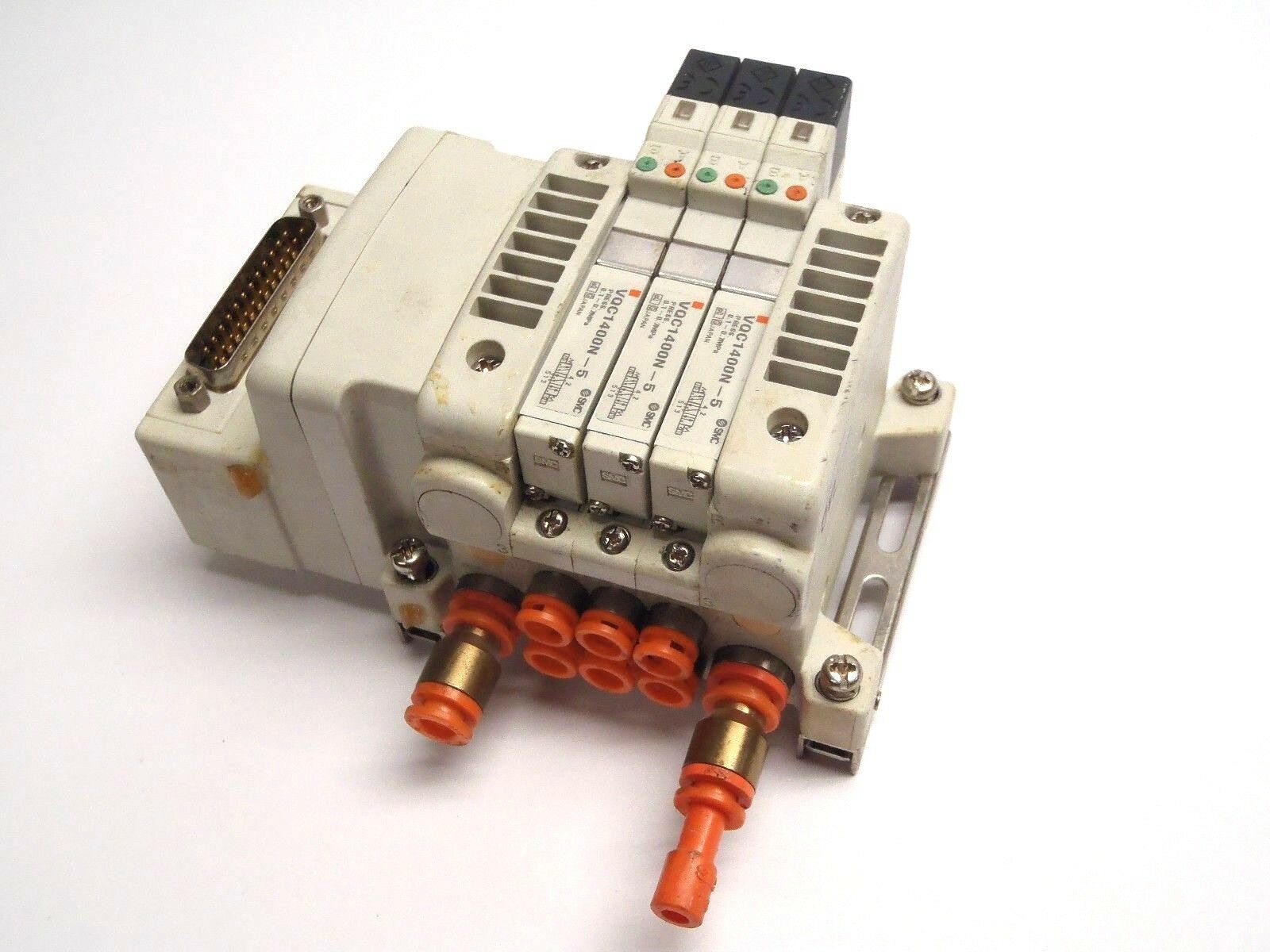 SMC Manifold Assembly W/ VQC1400N-5 Press 0.1-0.7MPa - Maverick Industrial Sales