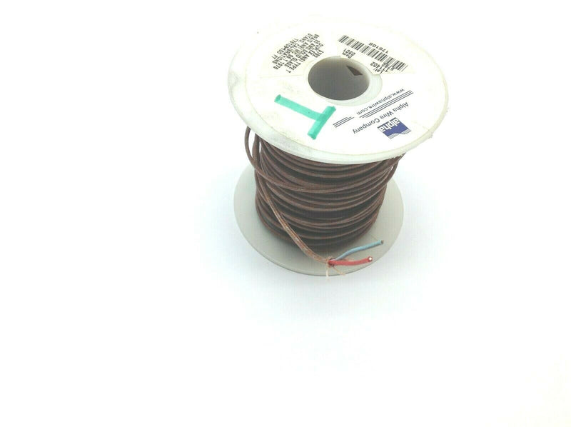 Alpha 5782 Duplex Type 20 AWG Solid Glass Braid Thermocouple Wire Approx 50' - Maverick Industrial Sales