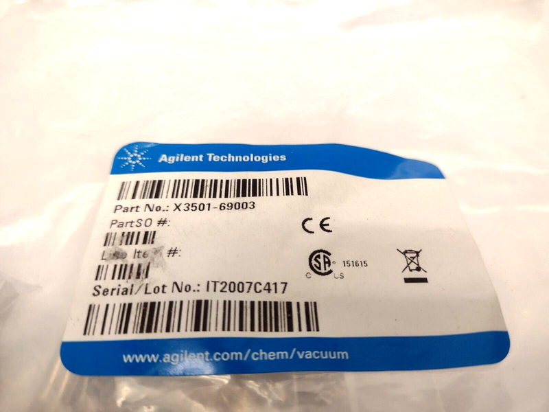 Agilent X3501-69003 Connector Kit - Maverick Industrial Sales