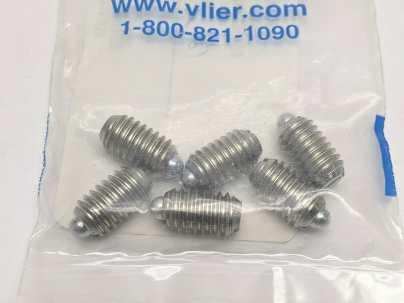 Vlier M59N Stubby Plunger 3/8"-16 x 5/8" Length .110 Projection LOT OF 6 - Maverick Industrial Sales