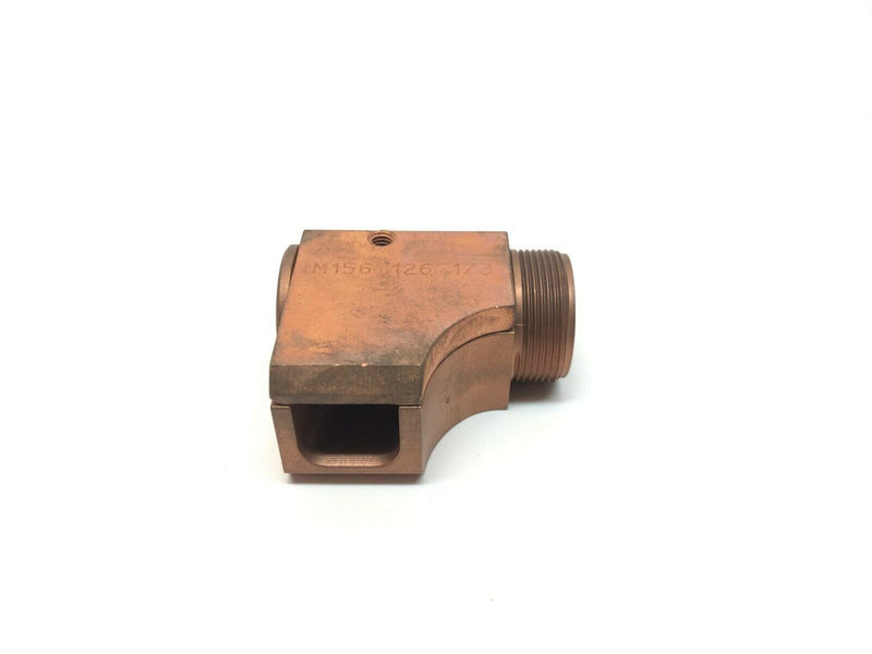 Tucker M 156 125 21/4 Brass Weld Gun Valve Fitting, M15612521 / 4 - Maverick Industrial Sales