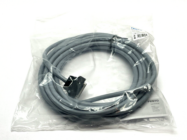 Festo NEBV-S1G25-K-10-N-LE25-S6 Connecting Cable Sub-D Connector 10m Length - Maverick Industrial Sales