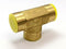 IFM Efector U40029 Tee Fitting 1/2” NPT Brass - Maverick Industrial Sales