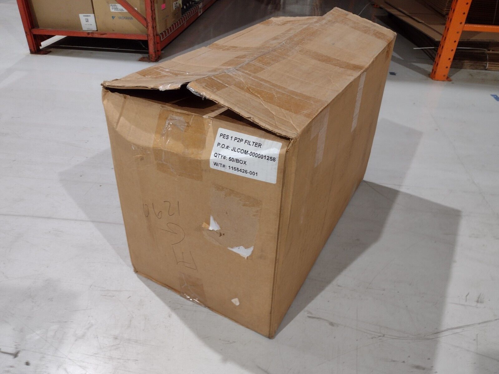 PES1P2P Polyester Felt Bag Filter with Plastic Flange, 1 Micron, Case OF 50 - Maverick Industrial Sales