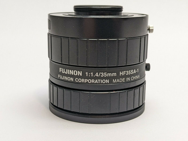 Fujinon HF35SA-1 Machine Vision Lens 1:1.4 35mm C-Mount - Maverick Industrial Sales